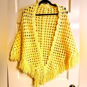 Handmade Triangle Shoulder  Shawl